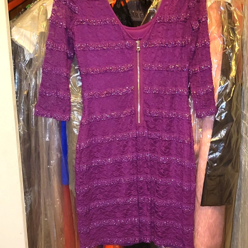 Purple dress